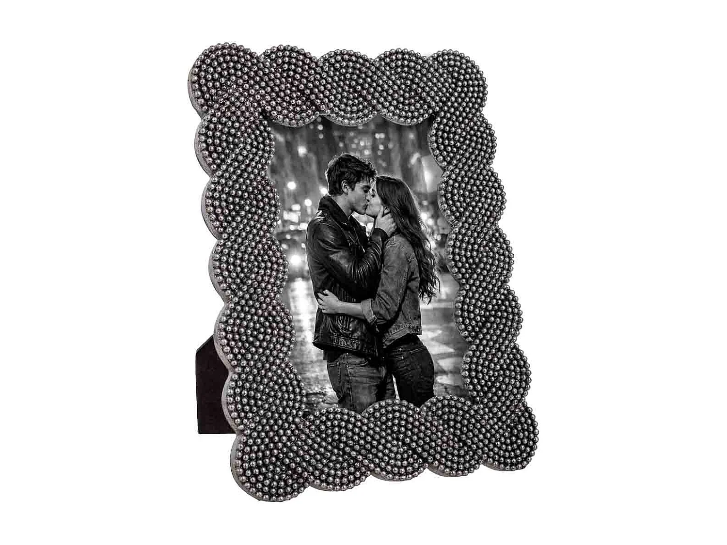 Porta fotos 10X15 negro 15,2x1,7x20,4h cm