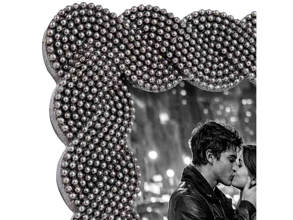 Porta fotos 10X15 negro 15,2x1,7x20,4h cm