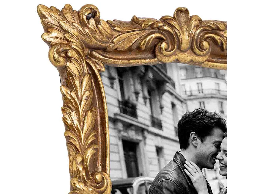 Porte-photo 13x18 doré 17,8x2,3x22,5 cm (h)