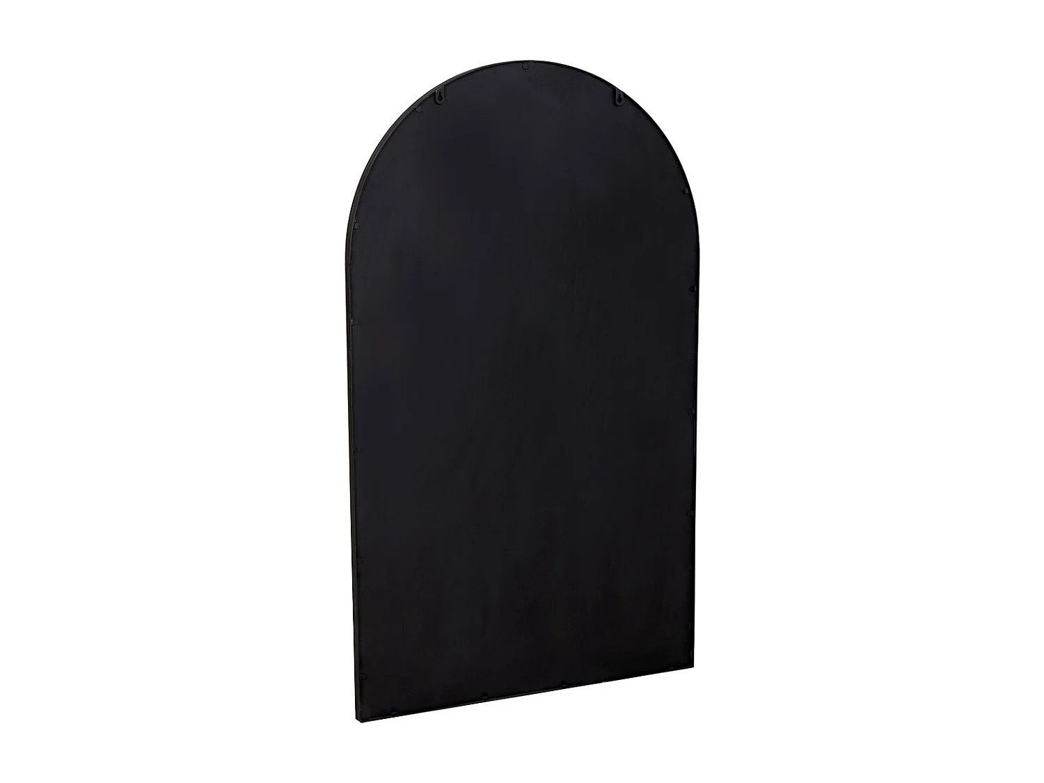 Espelho de ferro preto 72x3x120.5h cm