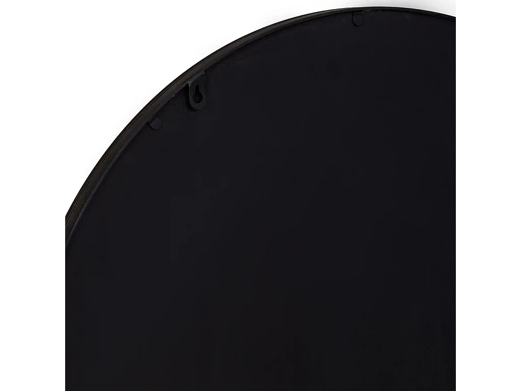 Miroir en fer noir 72 x 3 x 120,5 cm (h)