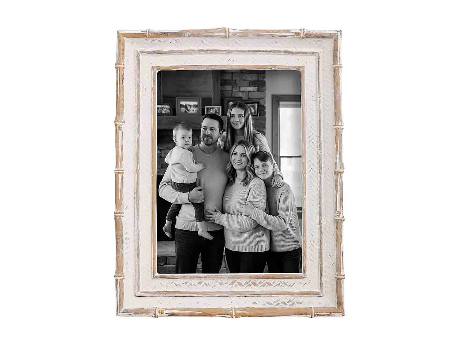 Porta fotos 13X18 blanco 18,4x2,2x23,1h cm