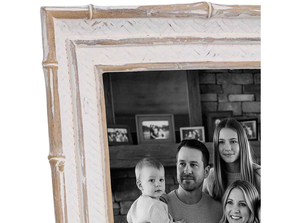 Porta fotos 13X18 blanco 18,4x2,2x23,1h cm