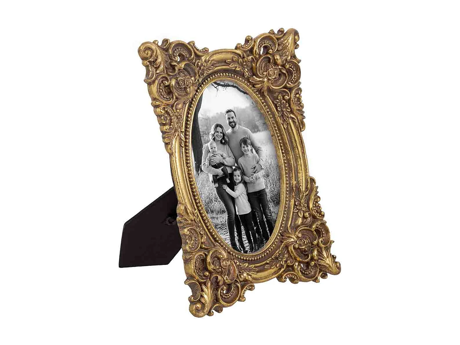 Porta fotos 10X15 dorado 16x2,9x21h cm