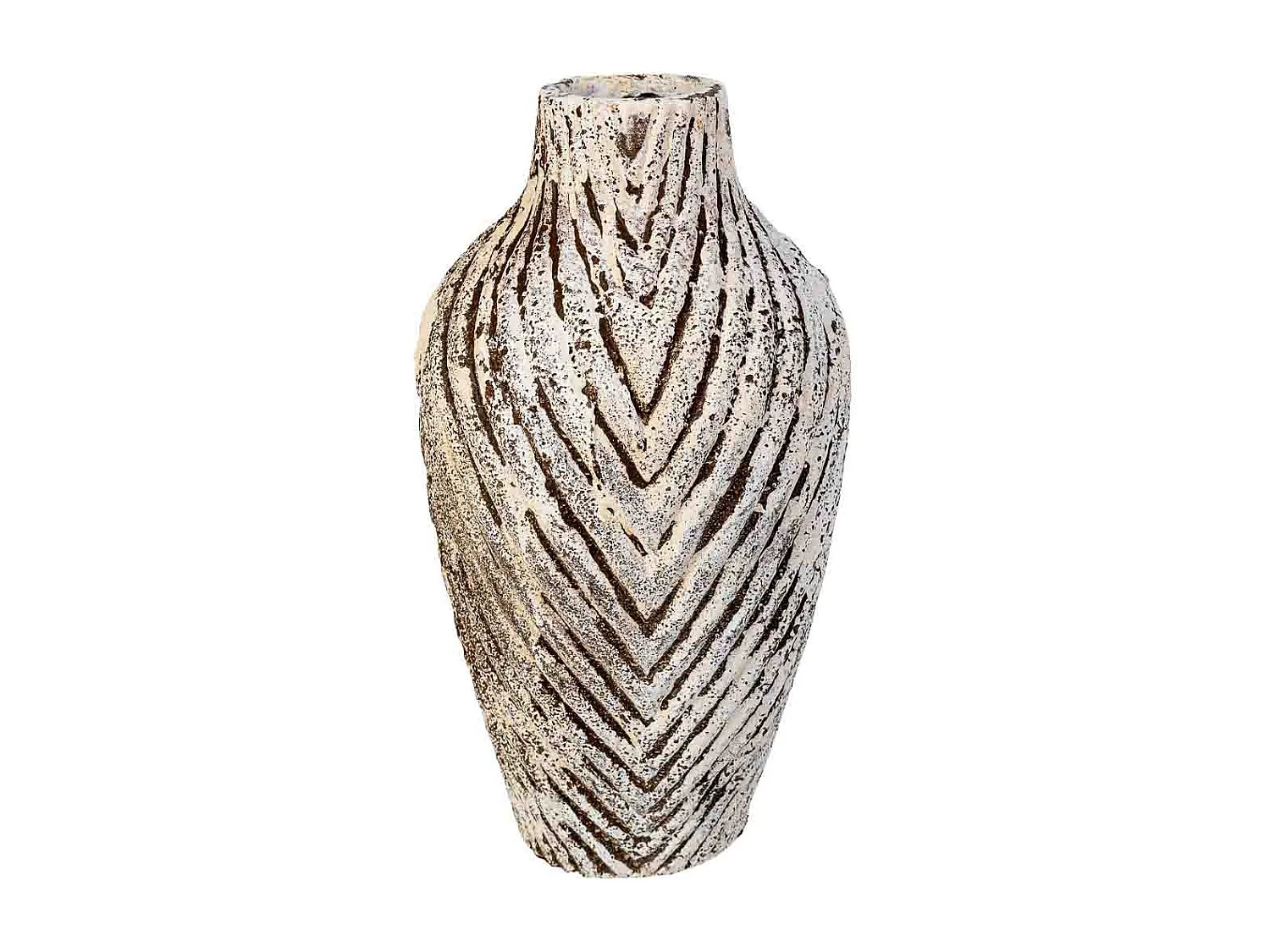 Vase vieilli 25 x 25 x 46,5 cm