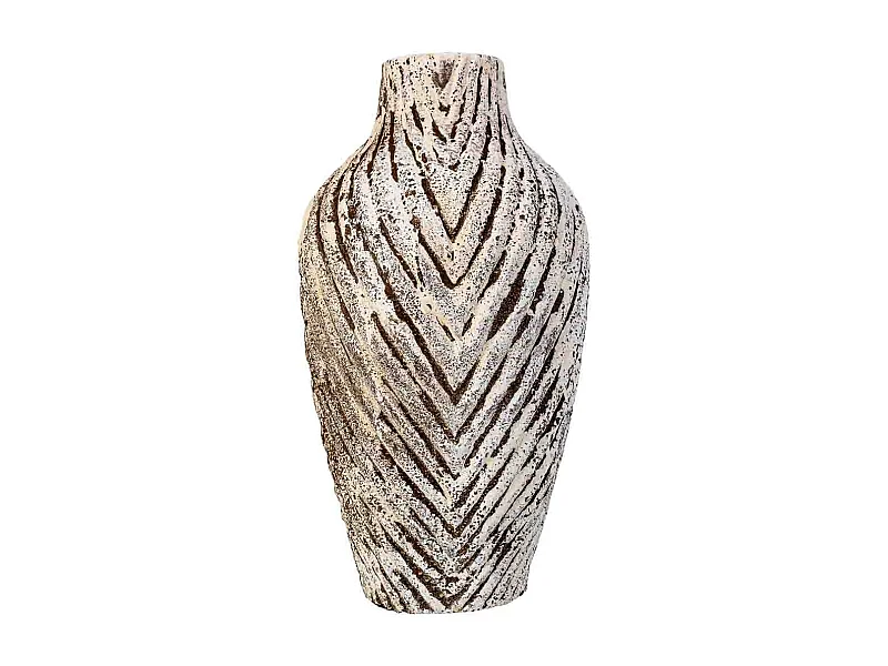 Vase vieilli 25 x 25 x 46,5 cm