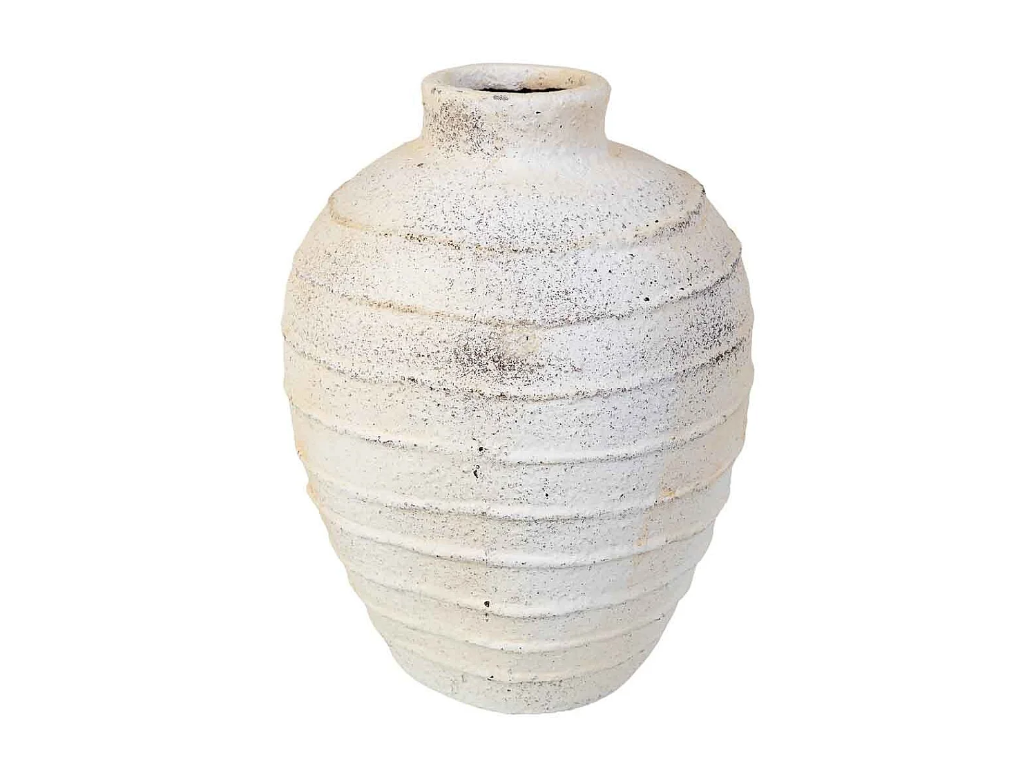 Vase  vieilli 32 x 32 x 41 cm (h)
