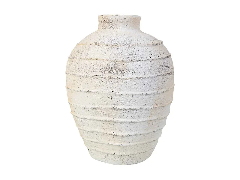 Vase  vieilli 32 x 32 x 41 cm (h)