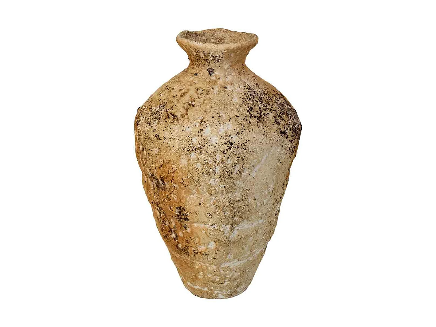 Vase vieilli 24 x 24 x 35 cm (h)