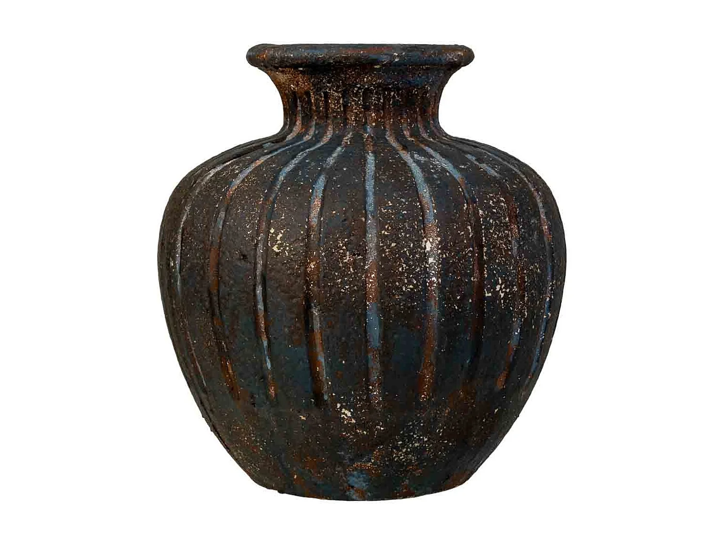 Vase vieilli 28,5 x 28,5 x 30,5 cm