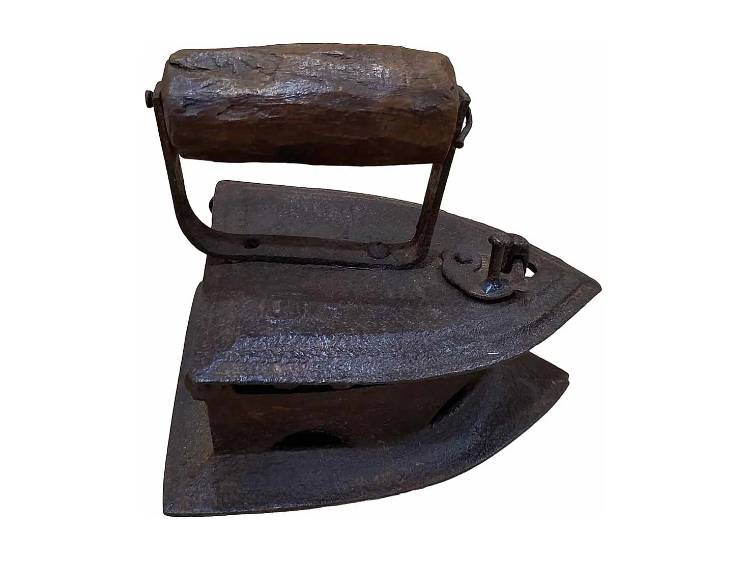 Plaque en fer fabriquée à la main 18x12x20h cm