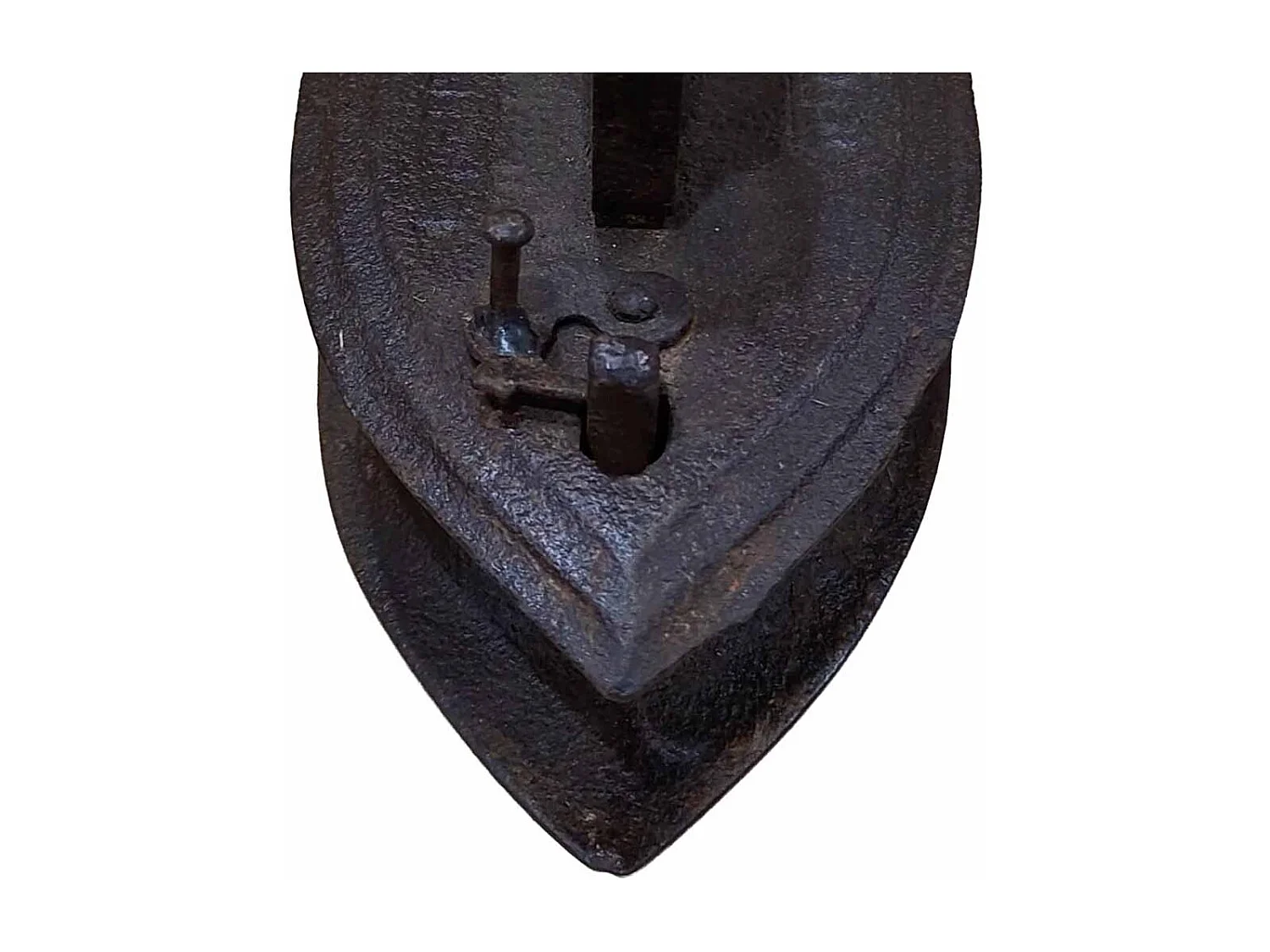 Plaque en fer fabriquée à la main 18x12x20h cm