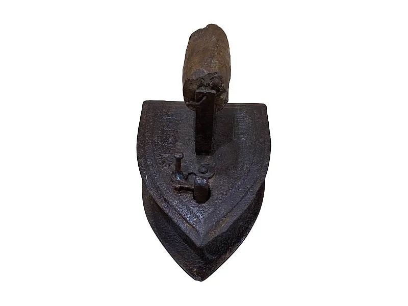 Plaque en fer fabriquée à la main 18x12x20h cm