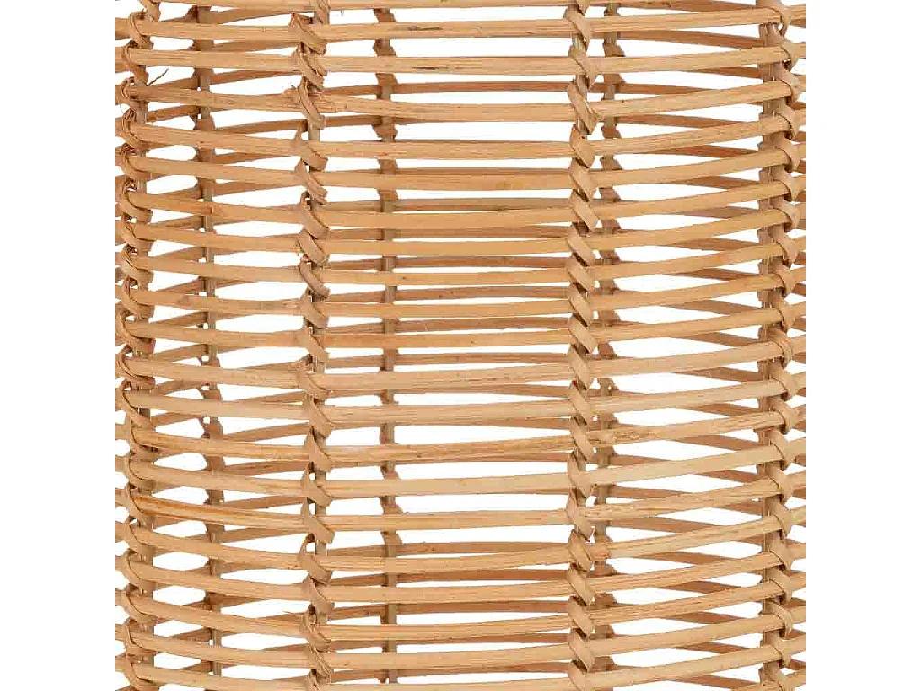 Farol de ratán natural marrón D13/25xh50/64