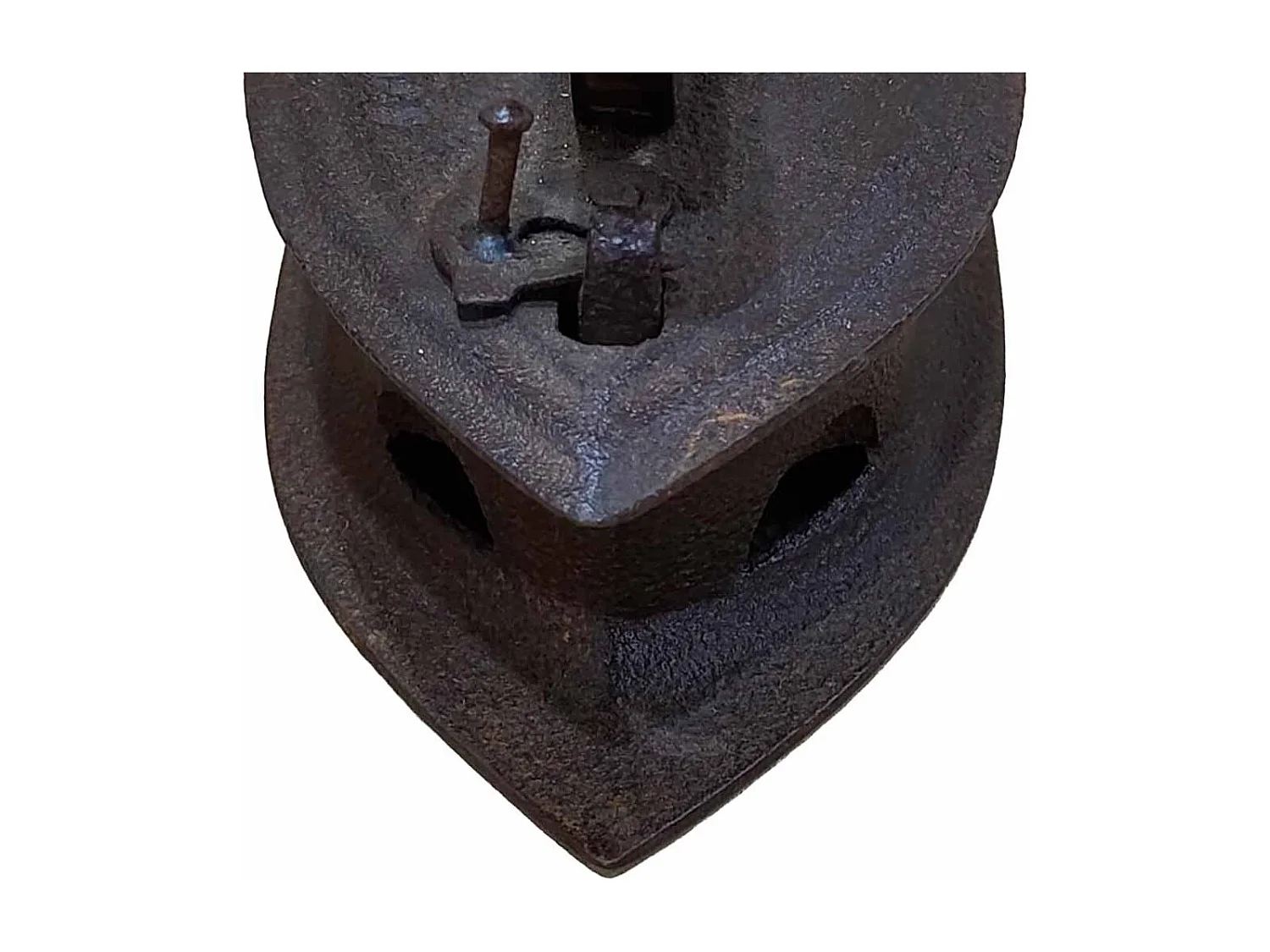 Plaque en fer fabriquée à la main 18x12x20h cm