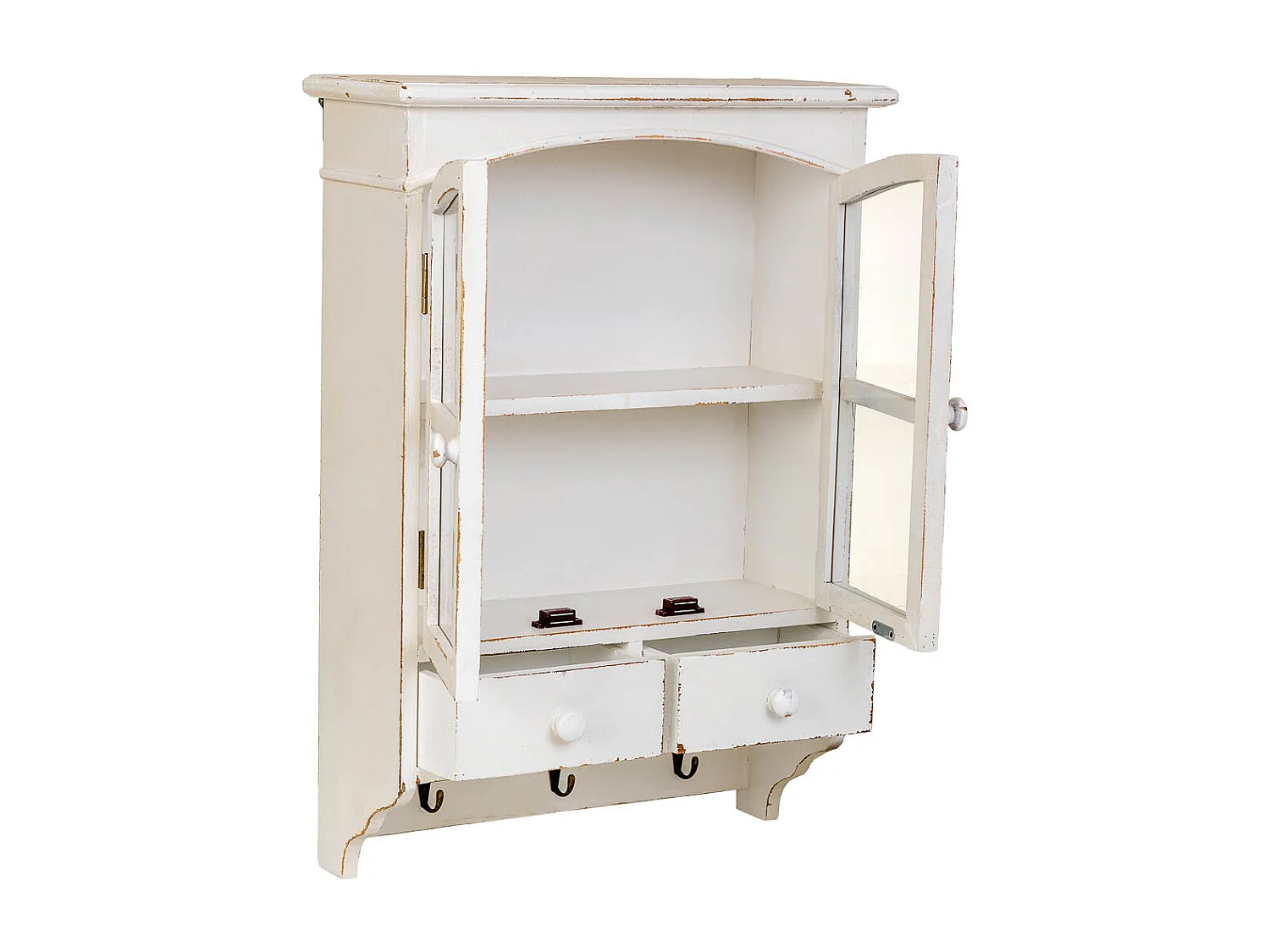 Estantería de madera beige 51x18x71,5h cm