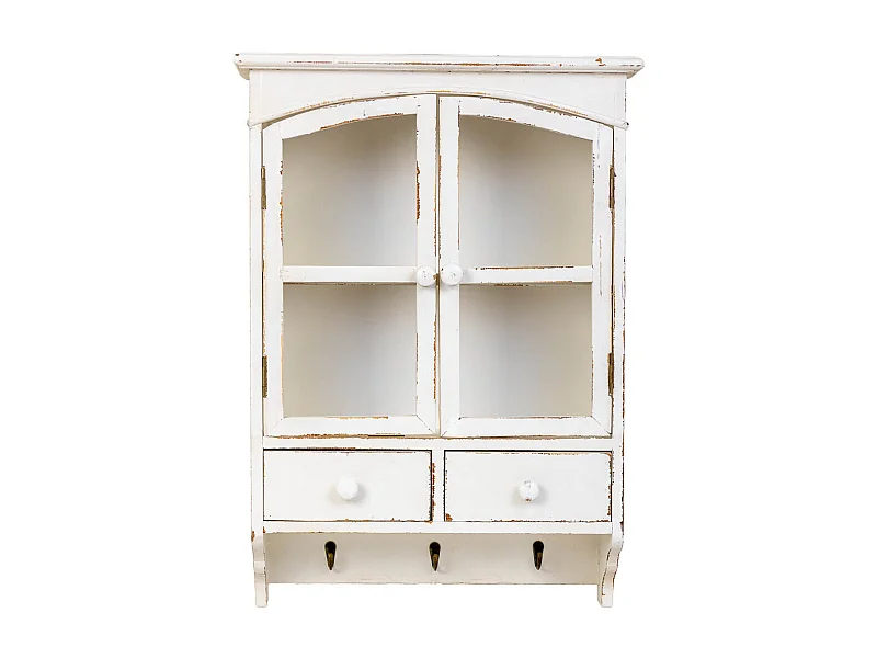 Estantería de madera beige 51x18x71,5h cm