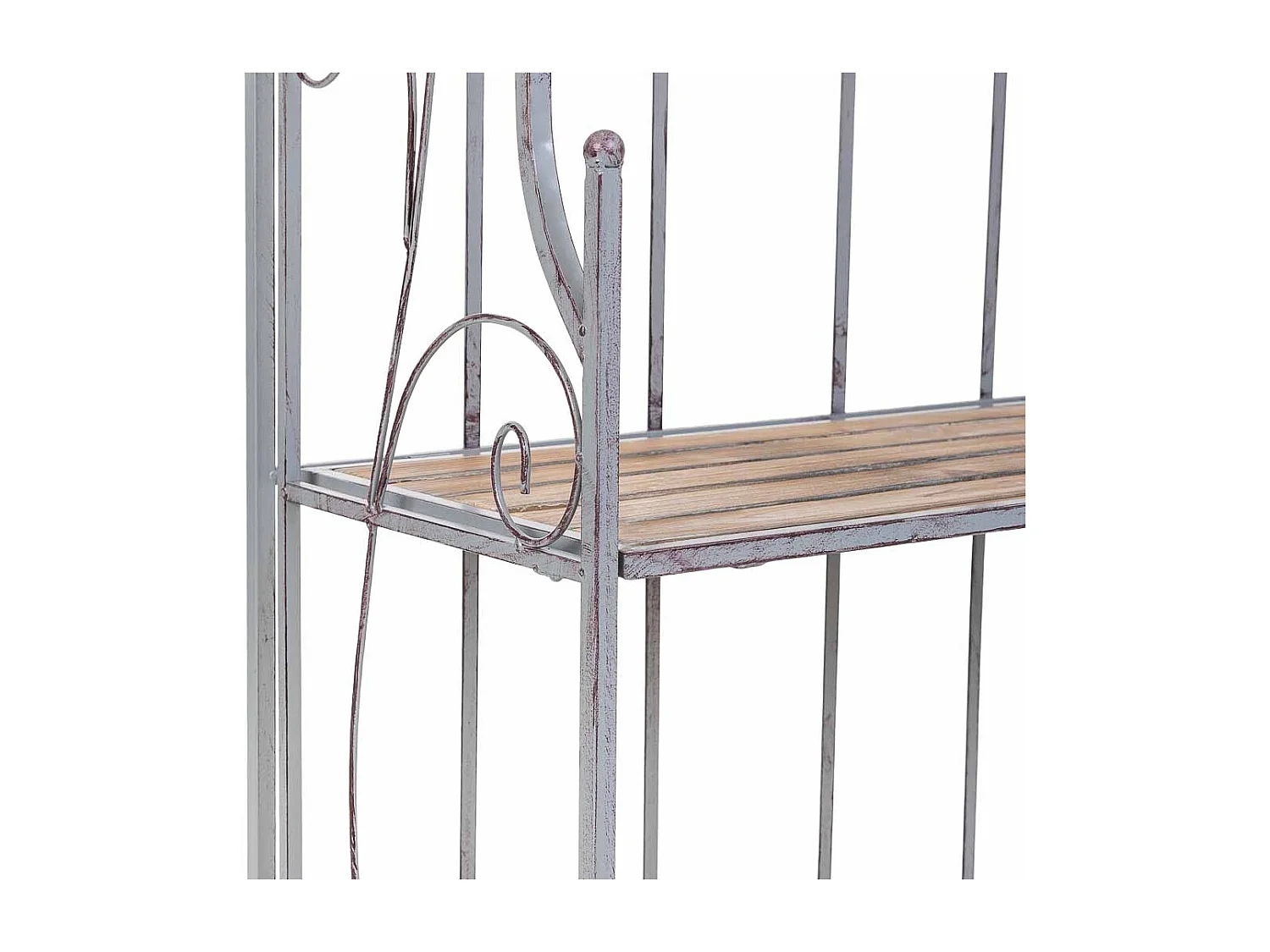 Étagère de présentation beige, 73x36x176h cm