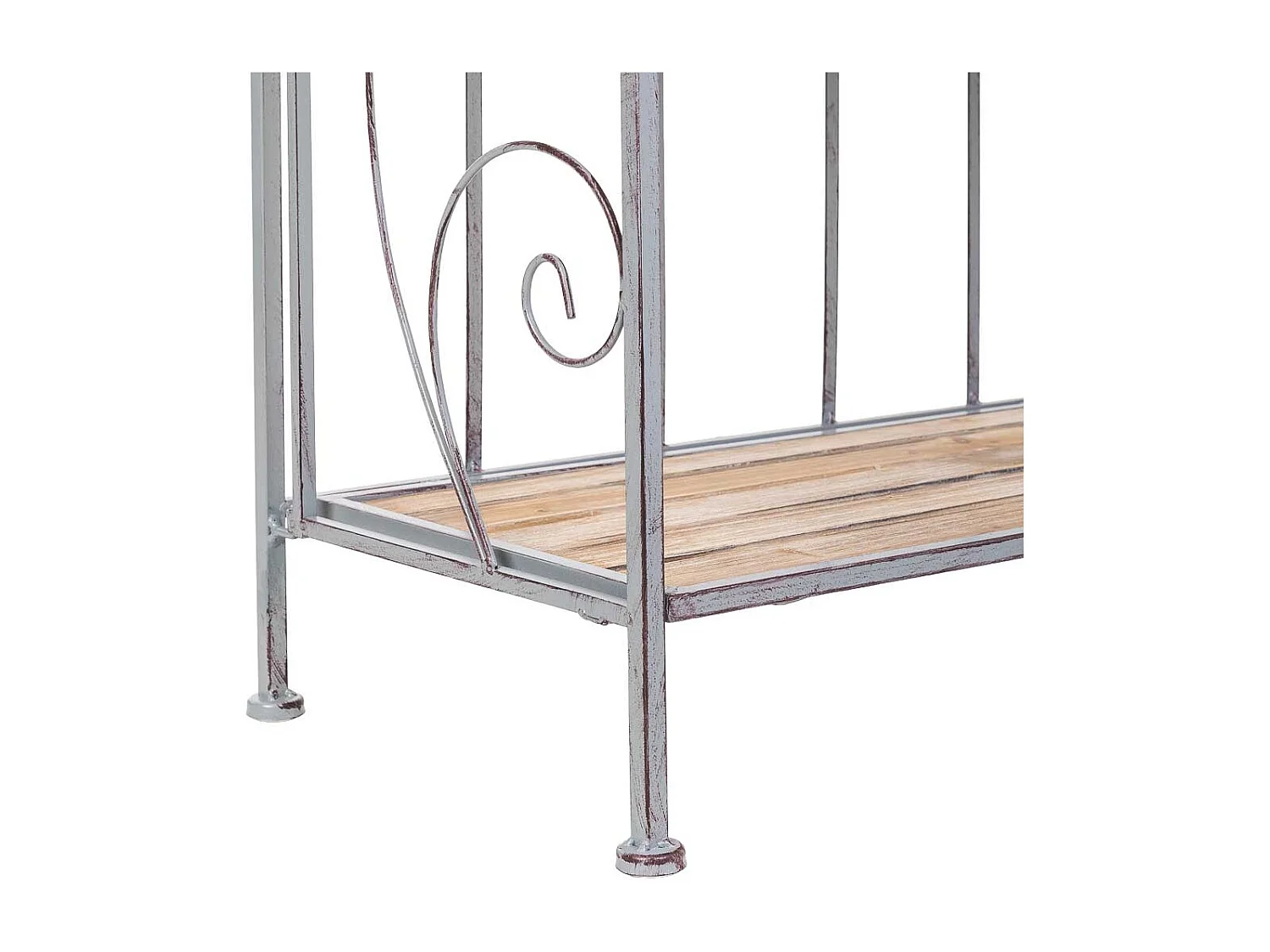 Étagère de présentation beige, 73x36x176h cm