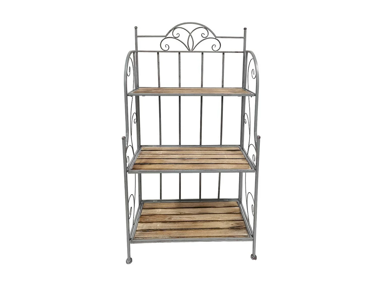 Étagère de présentation beige, 72x36x135h cm