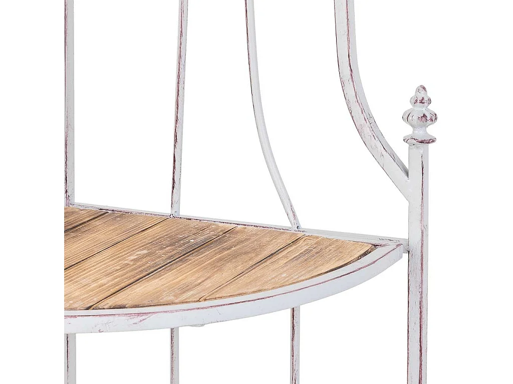 Étagère de présentation beige, 37x37x175h cm