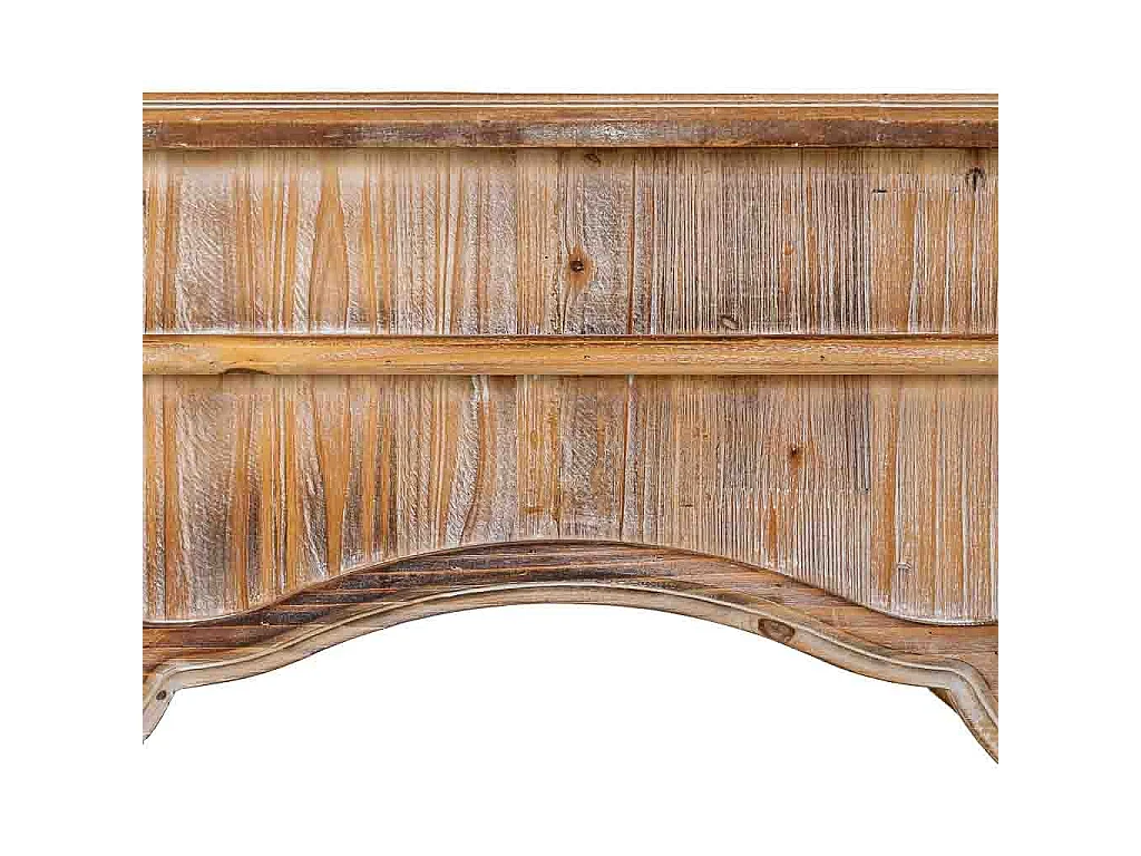 Cornice per camino in legno marrone 100x29x110h cm