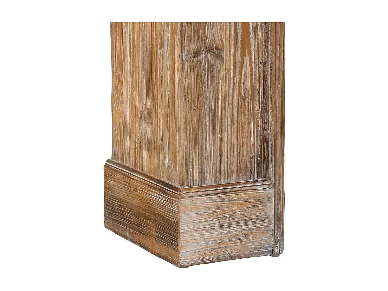 Marco de chimenea de madera marrón 100x29x110h cm