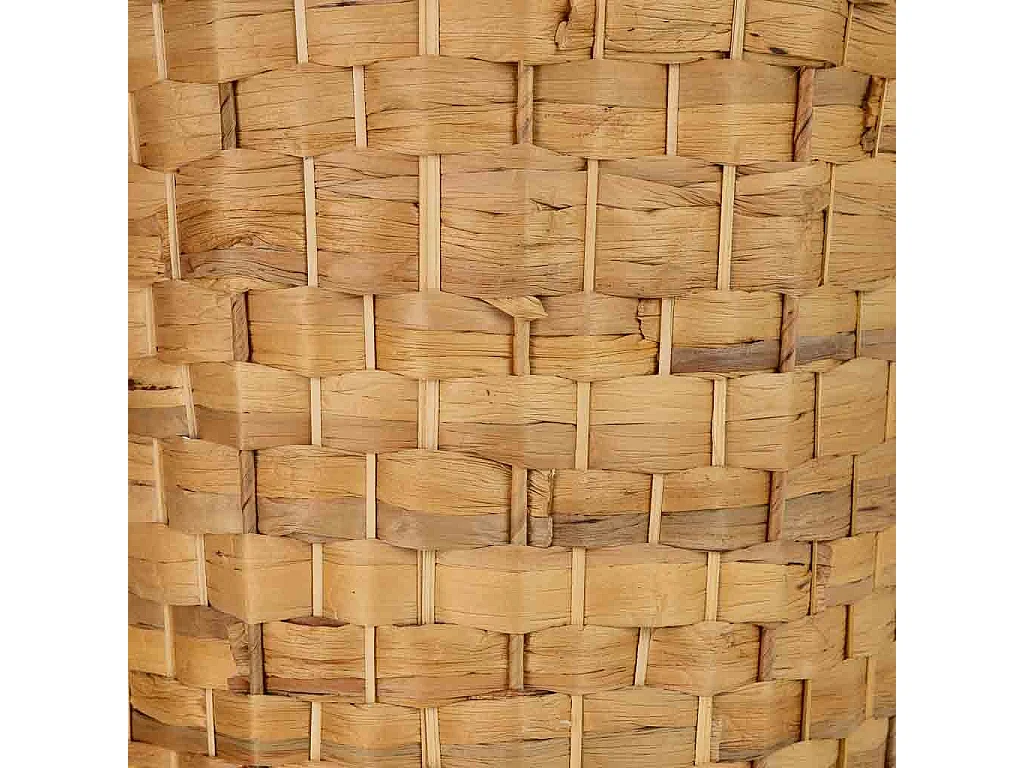 Panier en jonc brun D40/34 x H40/47