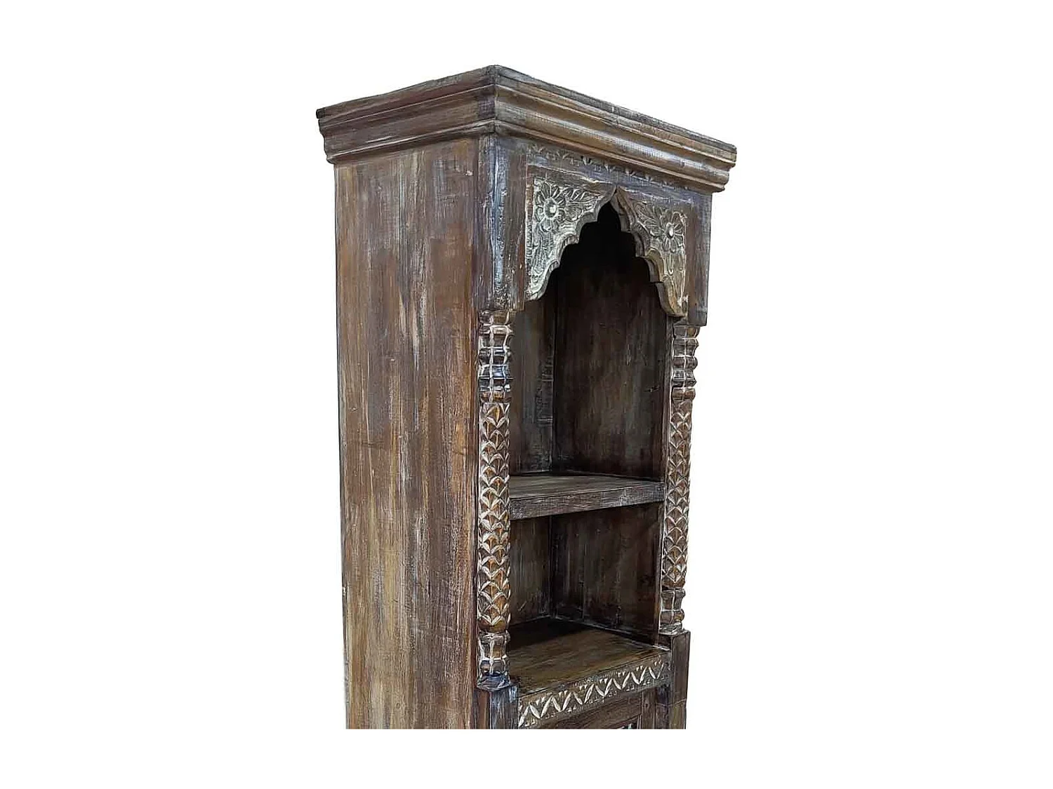 Estantería librería de madera artesanal 58x35x183h cm
