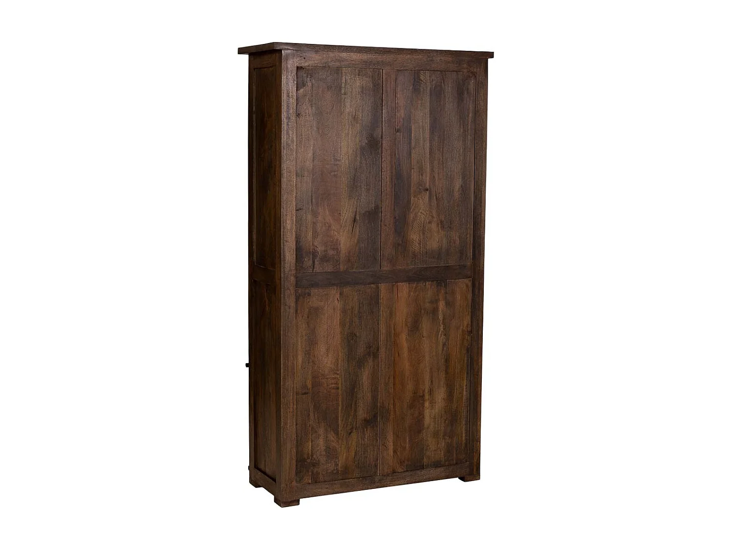 Bibliothèque en bois marron, fabriquée à la main, 100 x 40 x 185 cm (h)