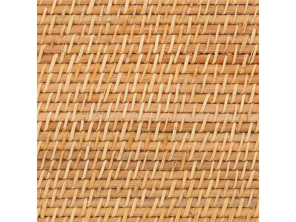 Boîte en rotin marron 40 x 30 x H25