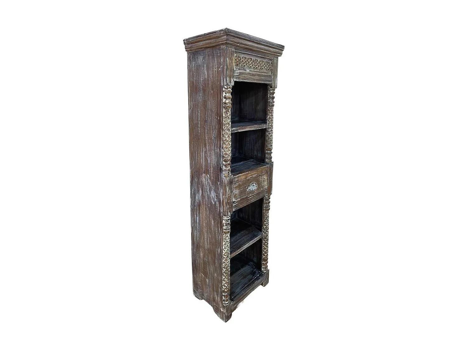 Estantería librería de madera artesanal 57x41x183h cm