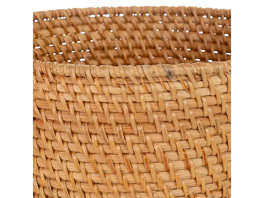 Panier en rotin brun D26 x H26