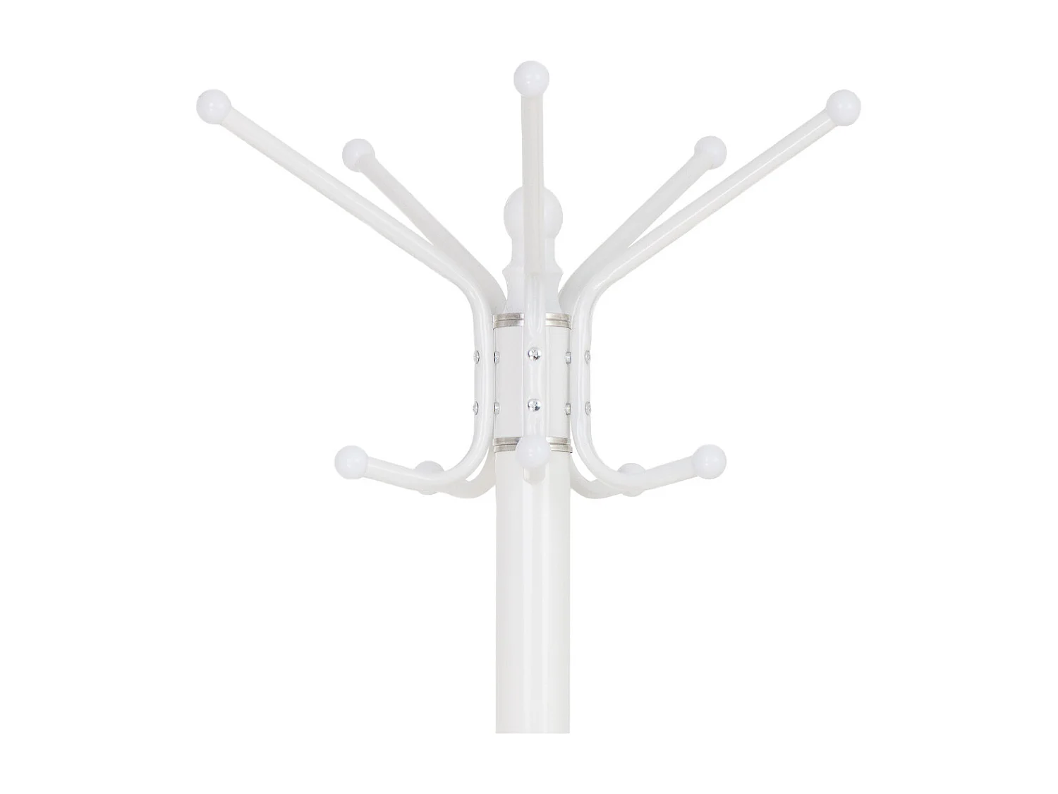 Porte-manteau en métal avec 5 crochets D36 x H174 cm