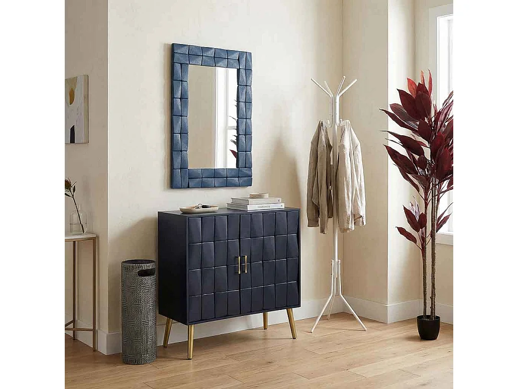 Cabideiro de metal branco 173h cm