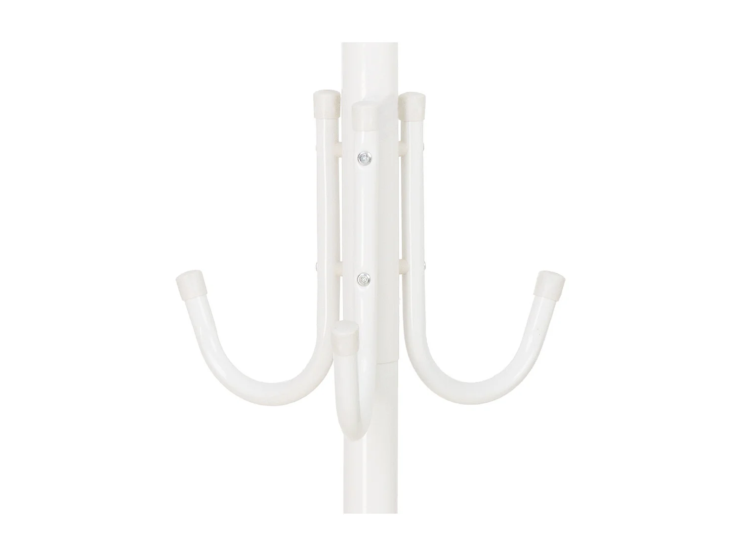 Cabideiro de metal branco 173h cm