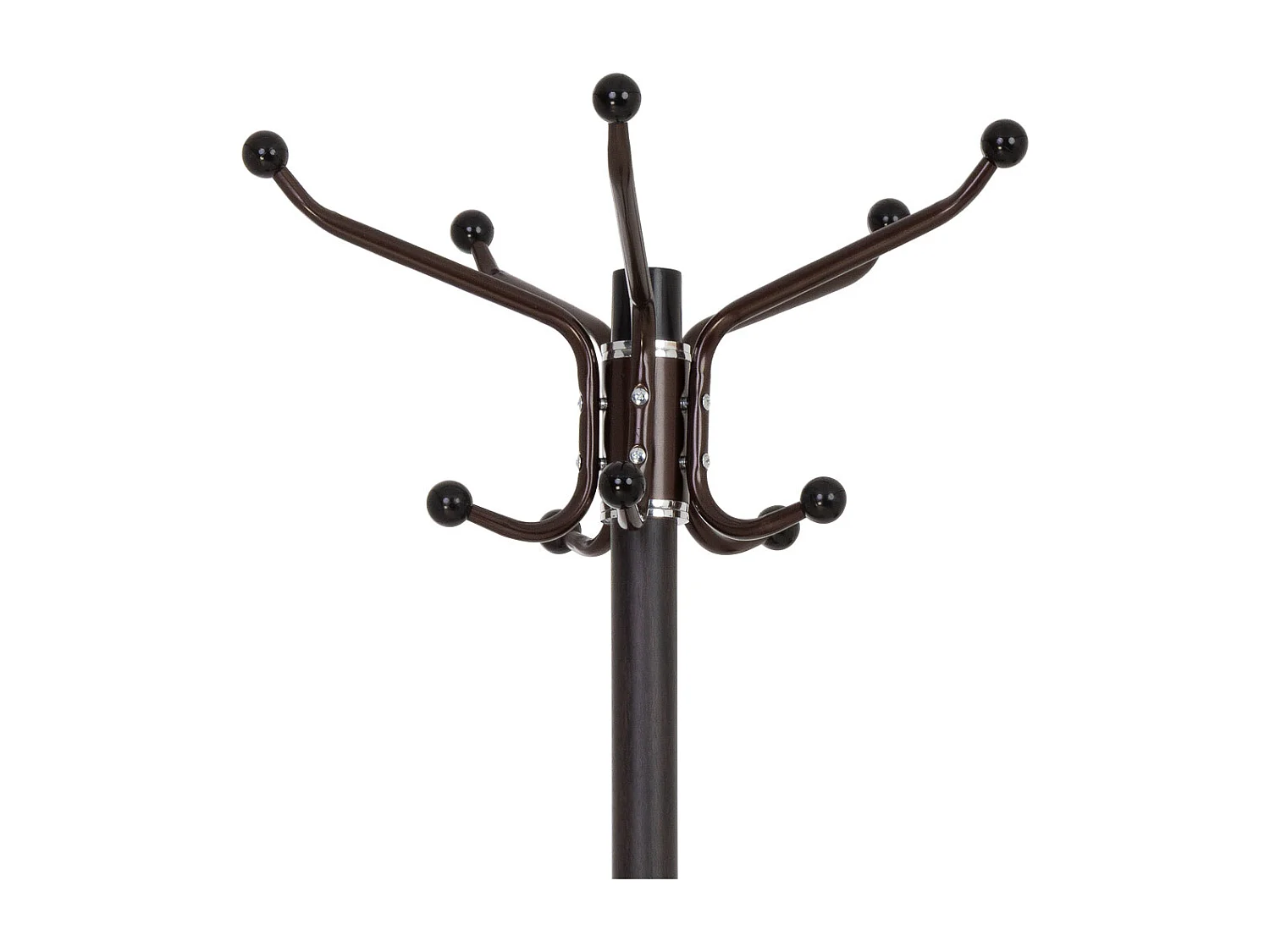 Porte-manteau en métal avec porte-parapluie 36x36x172h cm