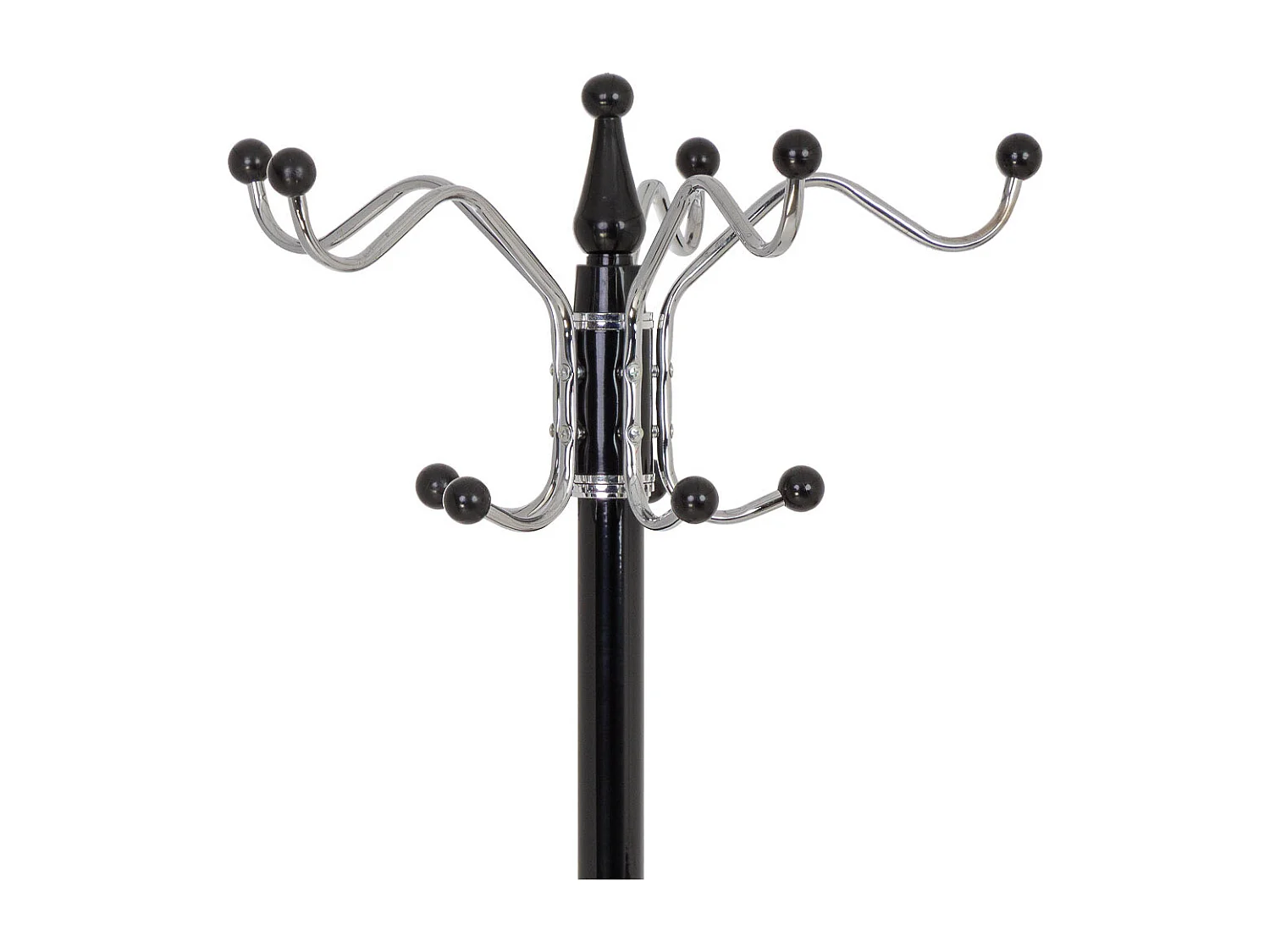 Porte-manteau en métal avec porte-parapluie 36x36x175h cm