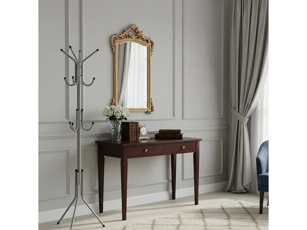 Cabideiro de metal cinza 173h cm