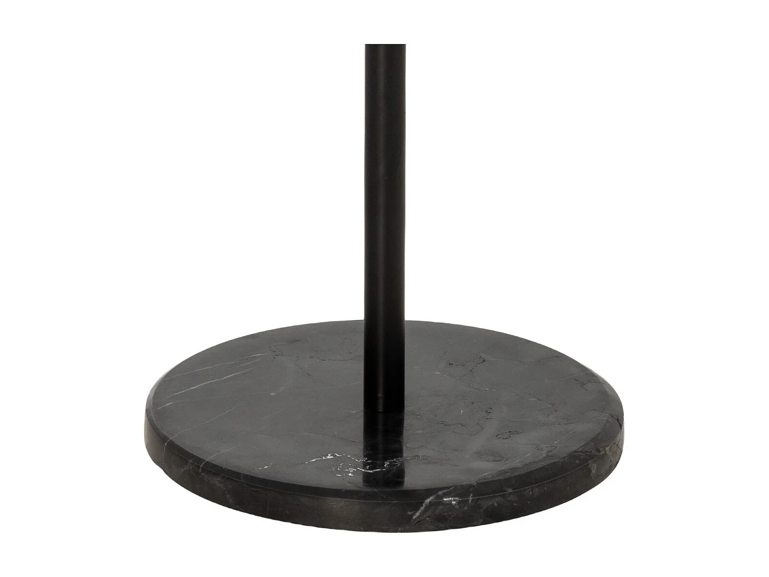 Perchero de metal y madera negro 120h cm