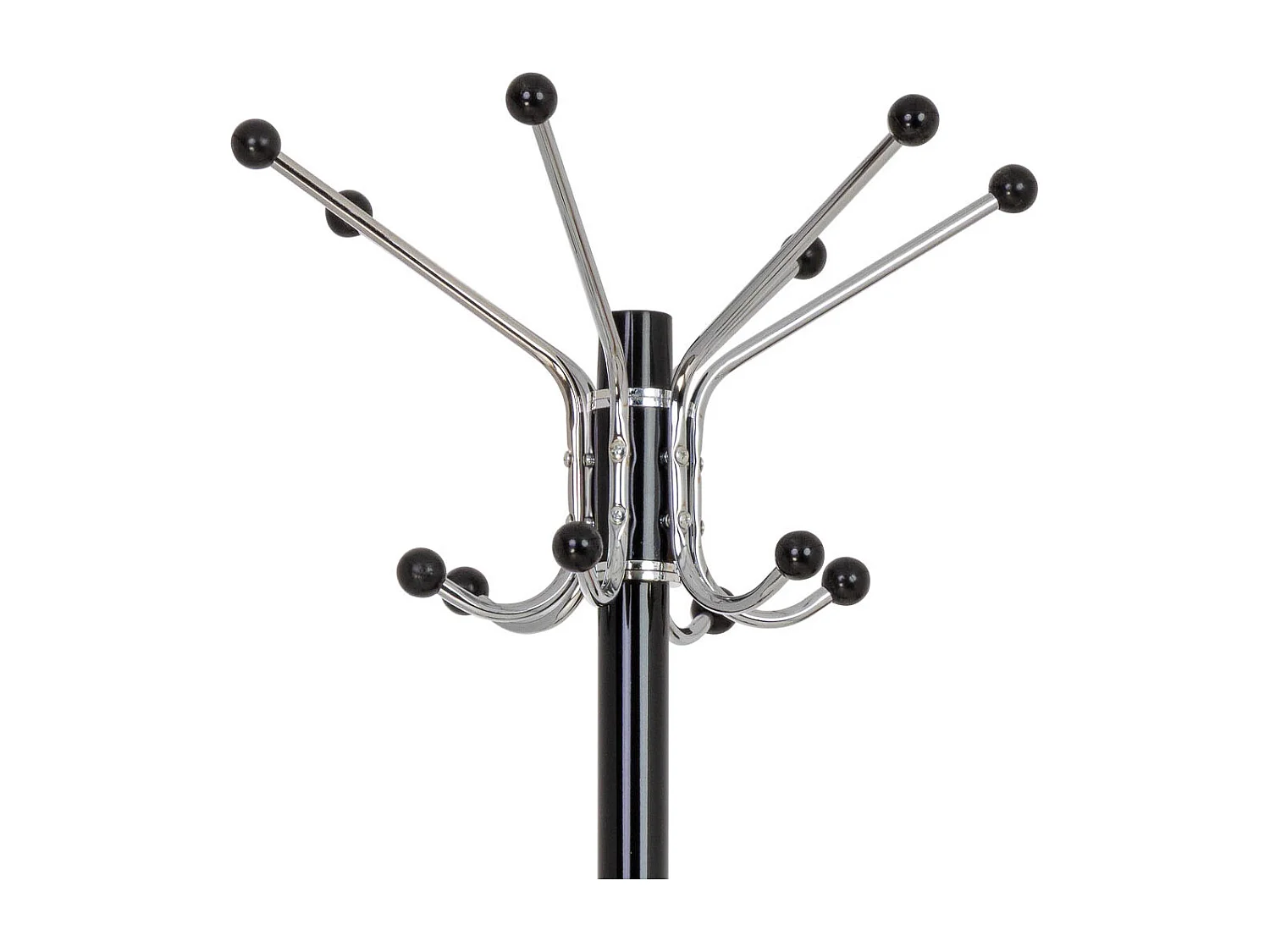 Porte-manteau en métal avec porte-parapluie 36x36x175h cm