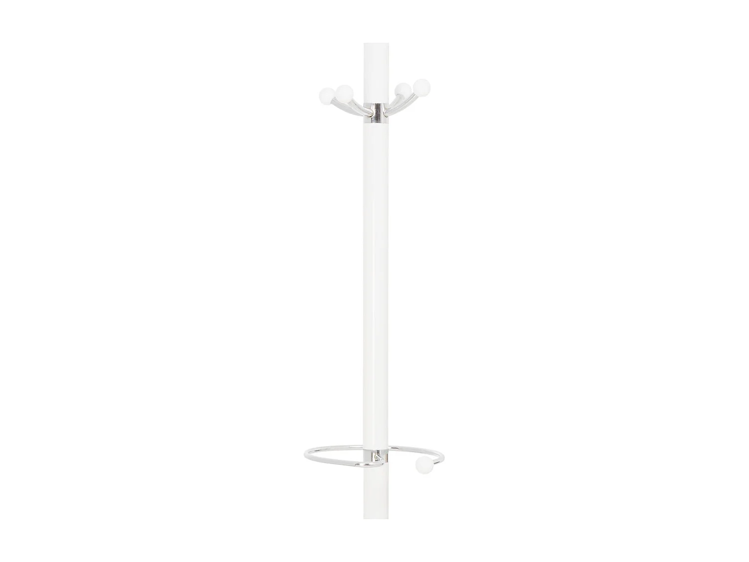 Porte-manteau en métal avec porte-parapluie 36x36x178h cm