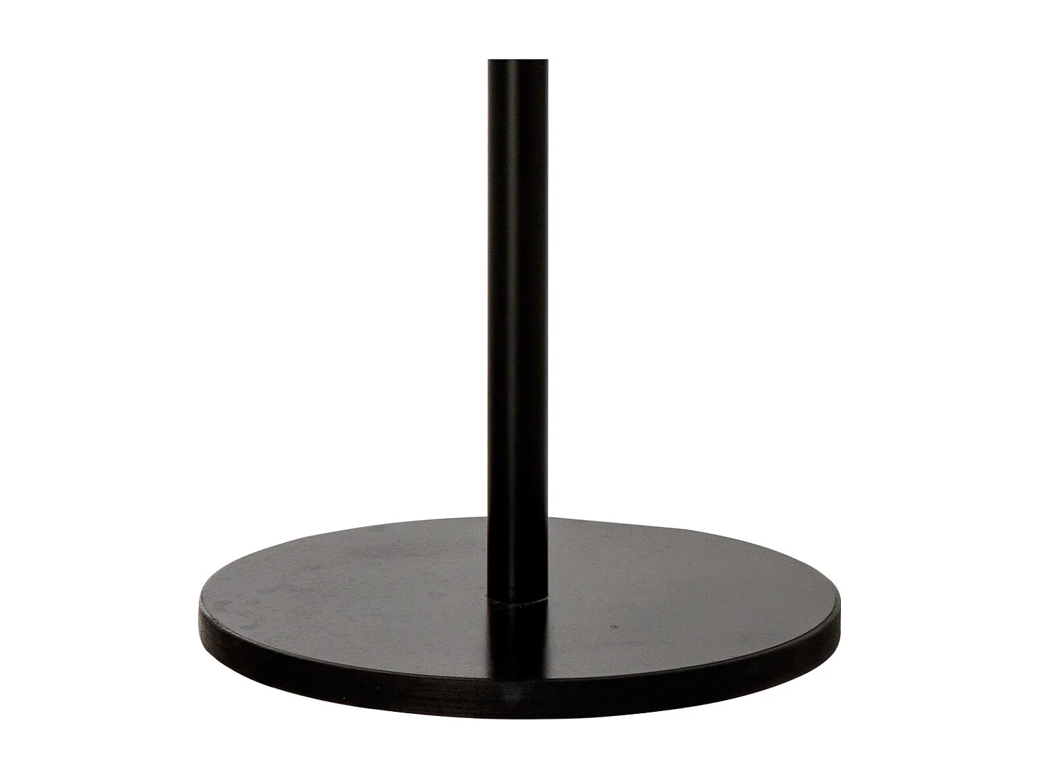 Garderobenständer Metall Holz schwarz 175h cm