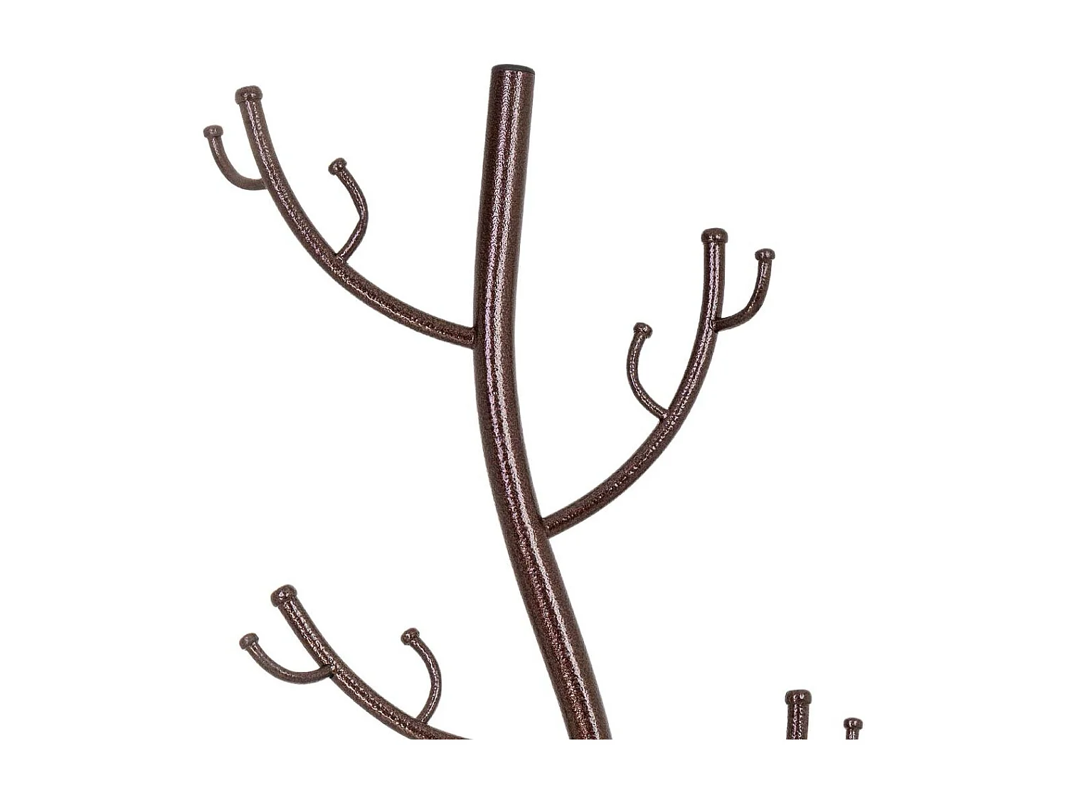 Cabideiro de metal cobre 175h cm