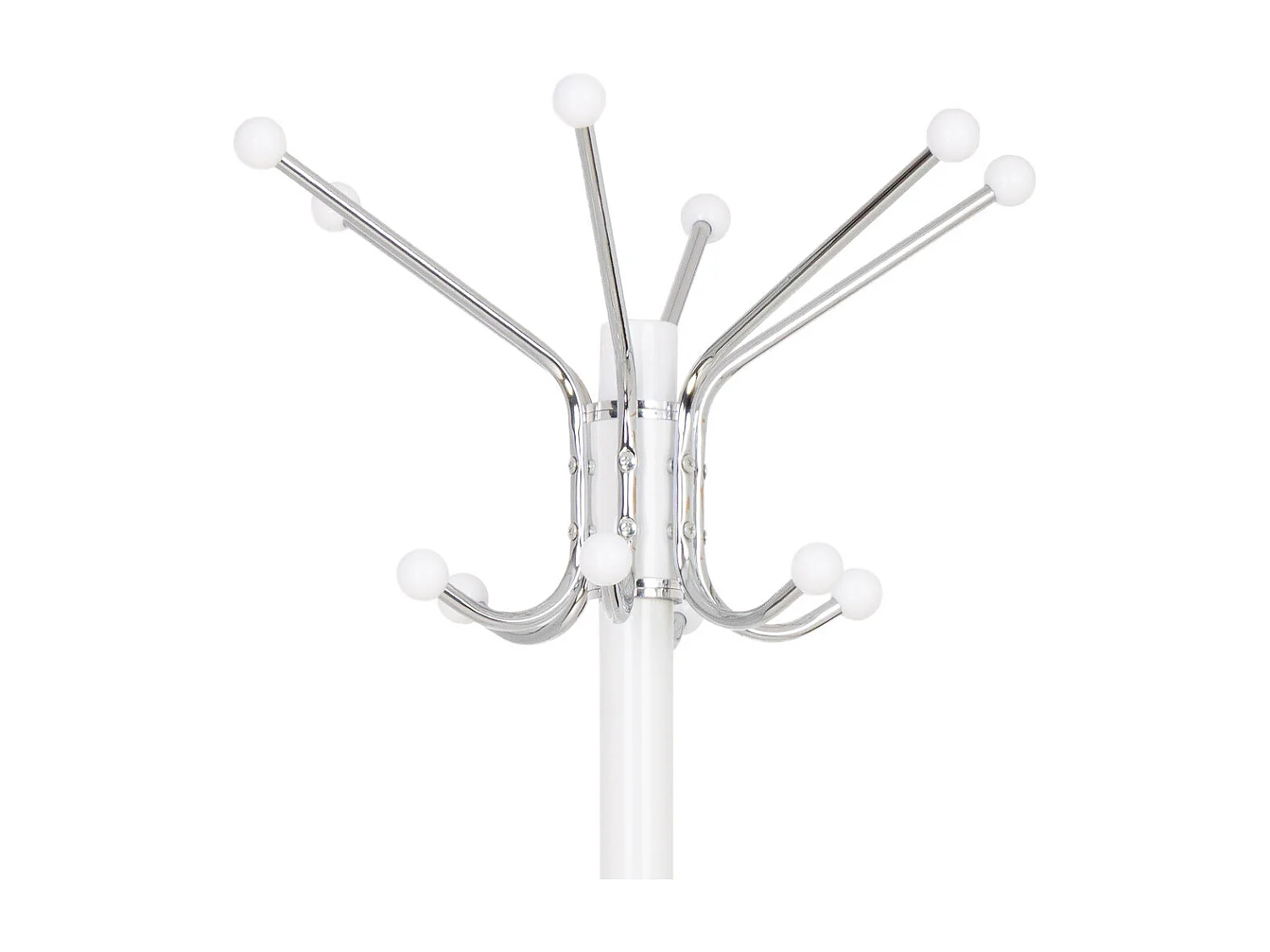 Porte-manteau en métal avec porte-parapluie 36x36x175h cm