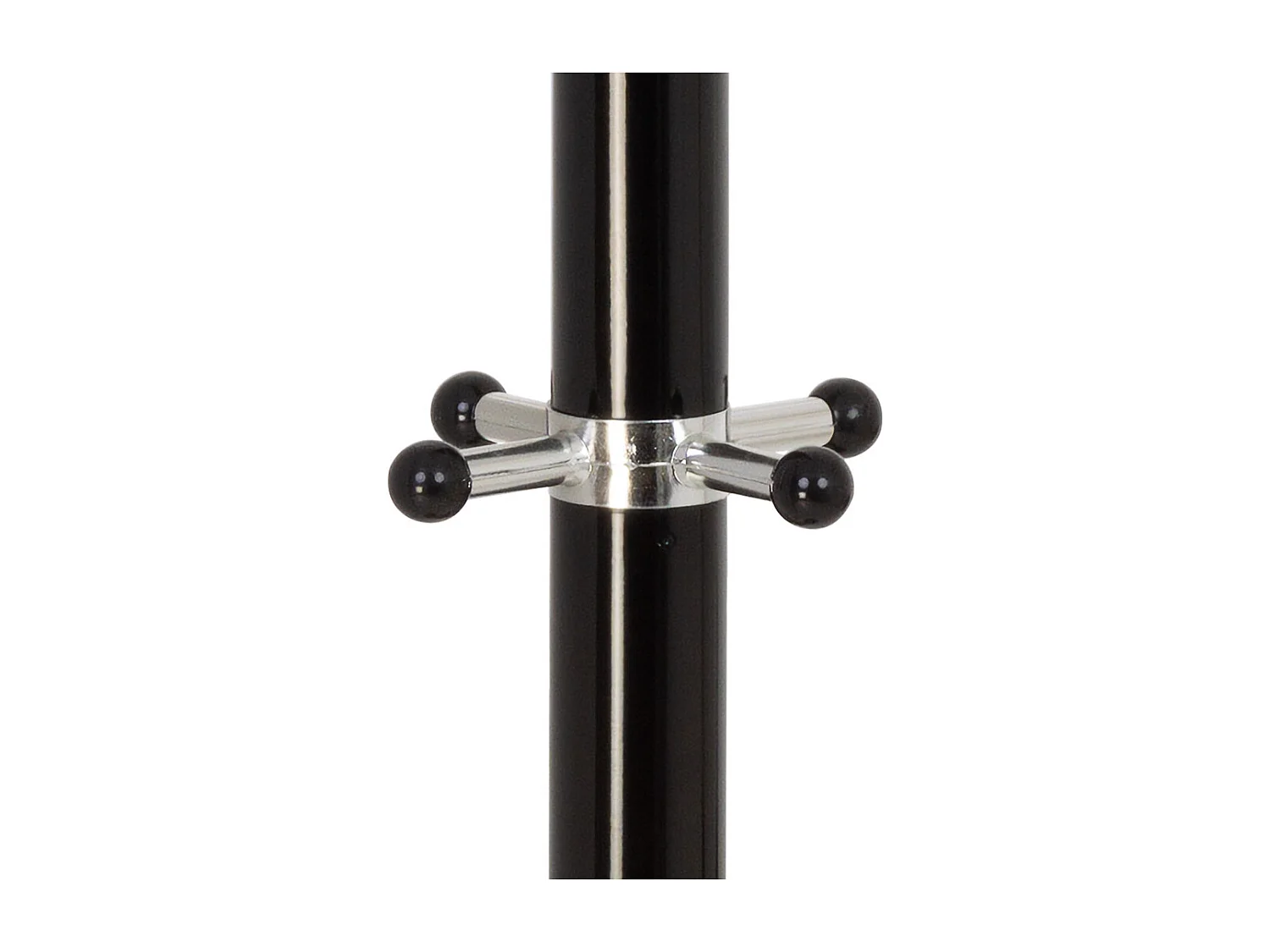 Porte-manteau en métal avec 5 crochets D36 x H174 cm