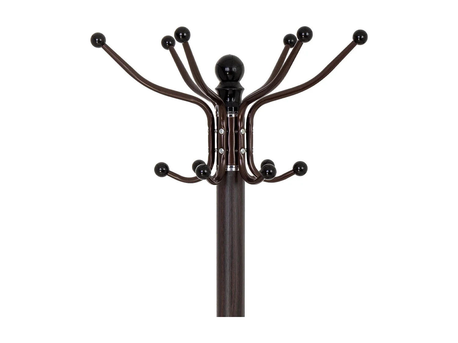 Porte-manteau en métal avec porte-parapluie 36x36x173h cm