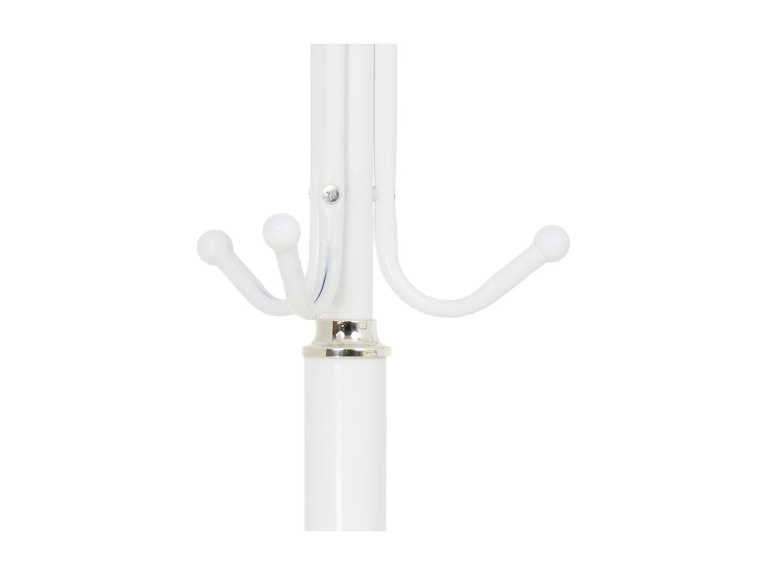 Porte-manteau en métal avec 6 crochets, 36 x 176 cm (L x H)