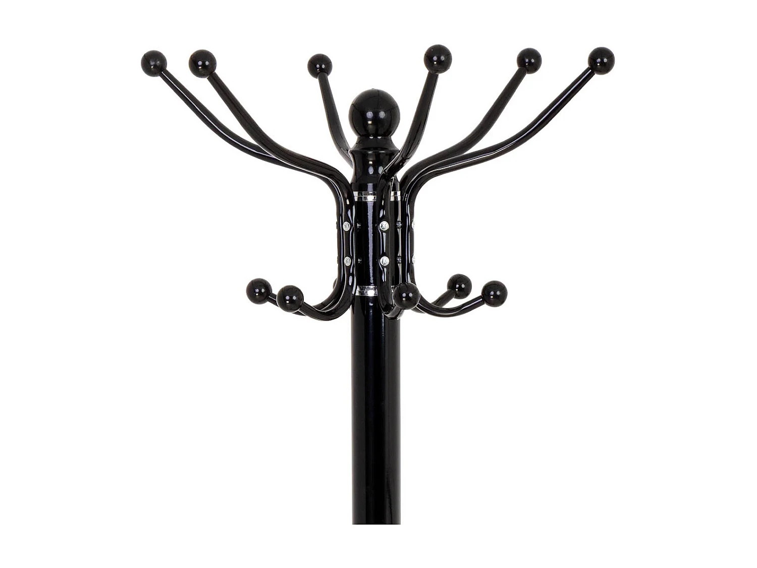 Porte-manteau en métal avec porte-parapluie 36x36x173h cm