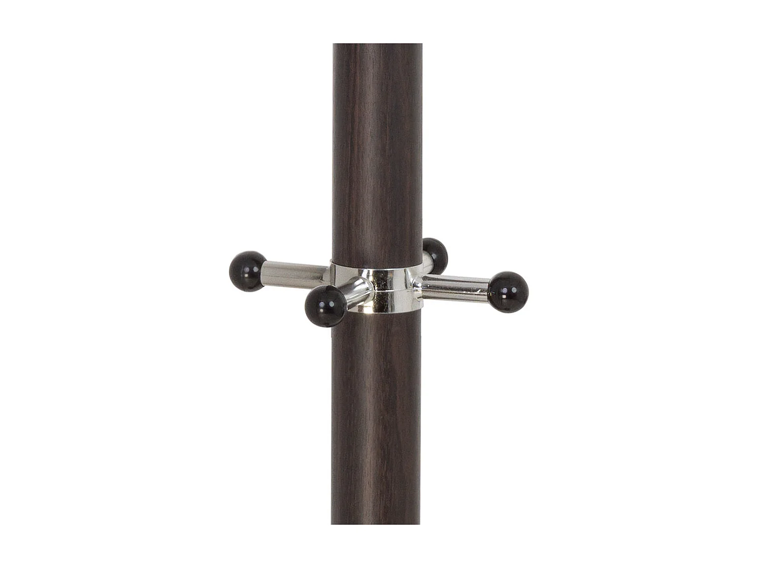 Porte-manteau en métal avec 5 crochets D36 x H174 cm